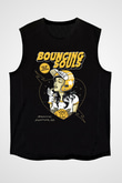 Bouncing Souls Siyah Unisex Kolsuz Tişört