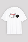 Bovling Beyaz Unisex Tişört T-Shirt - TişörtFabrikası