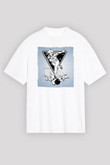Bovling Beyaz Unisex Tişört T-Shirt - TişörtFabrikası
