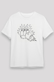 Bovling Beyaz Unisex Tişört T-Shirt - TişörtFabrikası