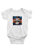 Bow Wow Baskılı Unisex Beyaz Bebek Body - Zıbın