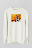 Bow Wow Beyaz Unisex Sweatshirt