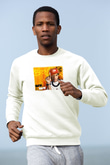 Bow Wow Beyaz Unisex Sweatshirt