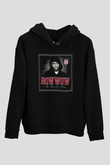 Bow Wow Siyah Unisex Kapüşonlu Sweatshirt
