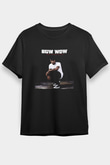 Bow Wow Siyah Unisex Tişört T-Shirt - TişörtFabrikası