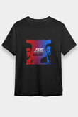 Brad Pitt Baskılı Unisex Siyah Tişört