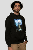 Bran Kalesi Siyah Unisex Hoodie