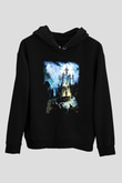 Bran Kalesi Siyah Unisex Hoodie