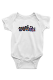 Brawl Stars Baskılı Beyaz Unisex Bebek Body - Zıbın