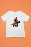 Brawl Stars Baskılı Beyaz Unisex Beyaz Çocuk Tişört - Tshirt