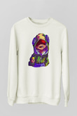 Brawl Stars Baskılı Beyaz Unisex Sweatshirt