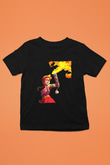 Brawl Stars Baskılı Unisex Siyah Çocuk Tişört - Tshirt