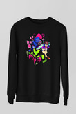 Brawl Stars Baskılı Unisex Siyah Sweatshirt