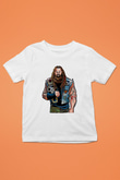 Bray Wyatt Baskılı Beyaz Unisex Beyaz Çocuk Tişört - Tshirt