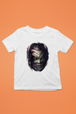 Bray Wyatt Baskılı Beyaz Unisex Beyaz Çocuk Tişört - Tshirt
