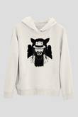 Bray Wyatt Baskılı Beyaz Unisex Hoodie