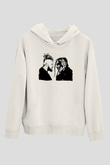 Bray Wyatt Baskılı Beyaz Unisex Hoodie
