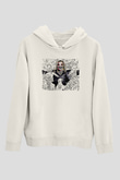 Bray Wyatt Baskılı Beyaz Unisex Hoodie