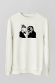 Bray Wyatt Baskılı Beyaz Unisex Sweatshirt