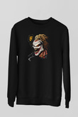 Bray Wyatt Baskılı Unisex Siyah Sweatshirt