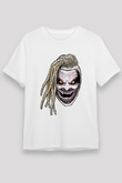 Bray Wyatt Unisex Baskılı Beyaz Tişört - Tshirt