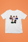 Breakfast Club Baskılı Beyaz Unisex Çocuk Tişört