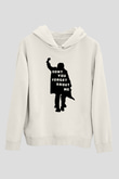Breakfast Club Beyaz Unisex Kapşonlu Sweatshirt
