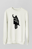 Breakfast Club Beyaz Unisex Sweatshirt