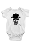 Breaking Bad Heisenberg Baskılı Beyaz Unisex Bebek Body - Zıbın