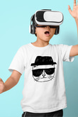 Breaking Bad Heisenberg Baskılı Beyaz Unisex Çocuk Tişört