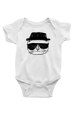Breaking Bad Heisenberg Baskılı Beyaz Unisex Bebek Body - Zıbın