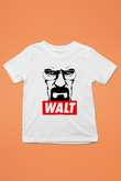 Breaking Bad Heisenberg Baskılı Beyaz Unisex Çocuk Tişört