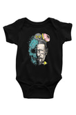 Breaking Bad Heisenberg Baskılı Siyah Bebek Body - Zıbın