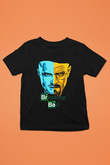 Breaking Bad Heisenberg Baskılı Siyah Unisex Çocuk Tişört