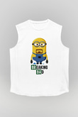 Breaking Bad Heisenberg Beyaz Unisex Kolsuz Tişört