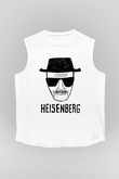 Breaking Bad Heisenberg Beyaz Unisex Kolsuz Tişört