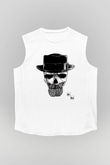 Breaking Bad Heisenberg Beyaz Unisex Kolsuz Tişört