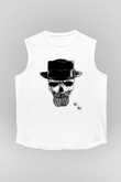 Breaking Bad Heisenberg Beyaz Unisex Kolsuz Tişört