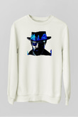 Breaking Bad Heisenberg Beyaz Unisex Sweatshirt
