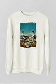 Breaking Bad Heisenberg Beyaz Unisex Sweatshirt