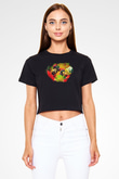 Breaking Bad Heisenberg Siyah  Crop Top Tişört