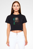 Breaking Bad Heisenberg Siyah  Crop Top Tişört