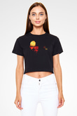 Breaking Bad Heisenberg Siyah  Crop Top Tişört