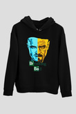 Breaking Bad Heisenberg Siyah Unisex Hoodie