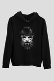 Breaking Bad Heisenberg Siyah Unisex Hoodie