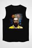 Breaking Bad Heisenberg Siyah Unisex Kolsuz Tişört