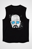 Breaking Bad Heisenberg Siyah Unisex Kolsuz Tişört