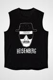 Breaking Bad Heisenberg Siyah Unisex Kolsuz Tişört