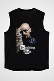 Breaking Bad Heisenberg Siyah Unisex Kolsuz Tişört