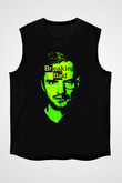 Breaking Bad Heisenberg Siyah Unisex Kolsuz Tişört